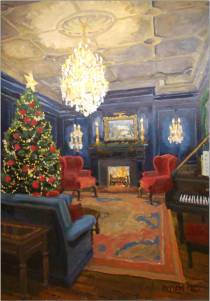 The 2010 Pittam holiday card - "The Christmas Living Room."